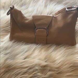 Tods leather shoulder bag